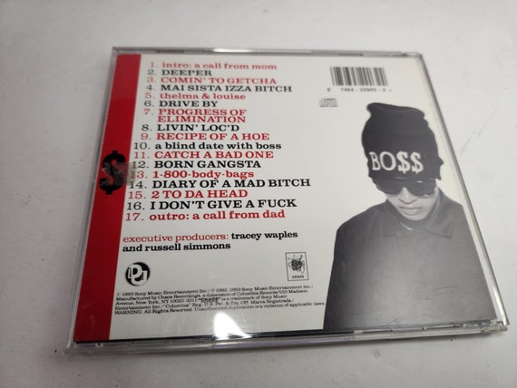 Boss Born Gangstaz CD 90's Rap/hip-hop Music Retro Old