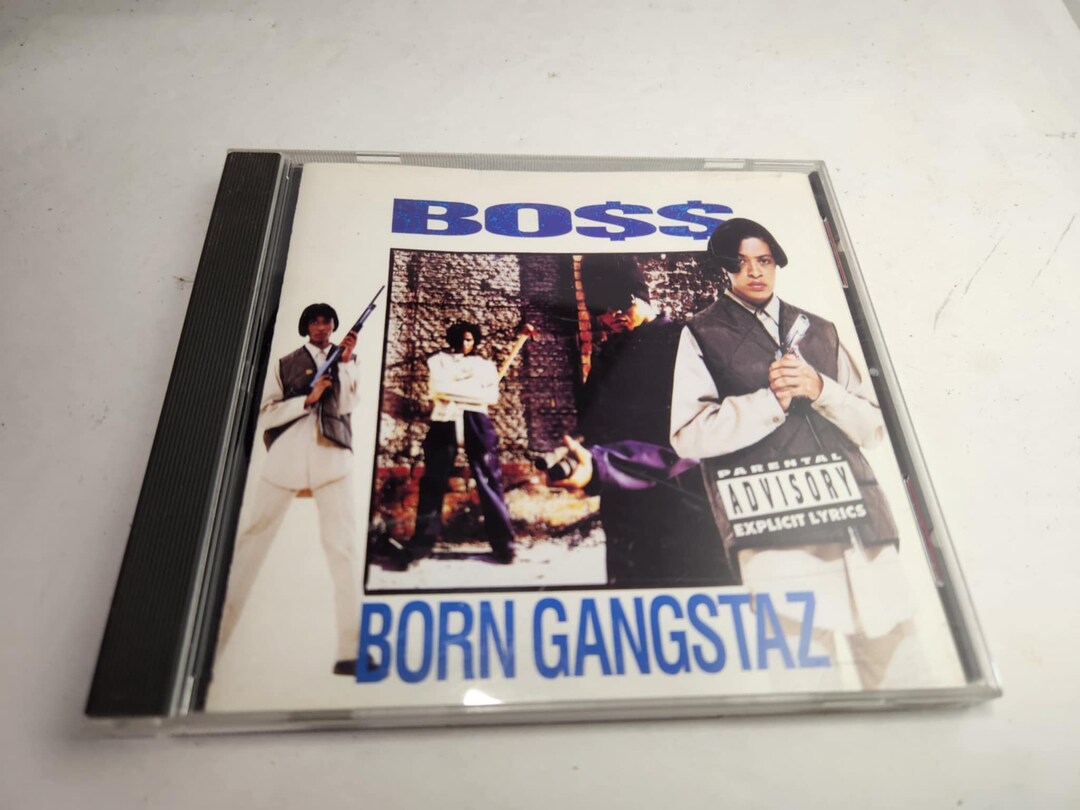 Boss Born Gangstaz CD 90's Rap/hip-hop Music Retro Old