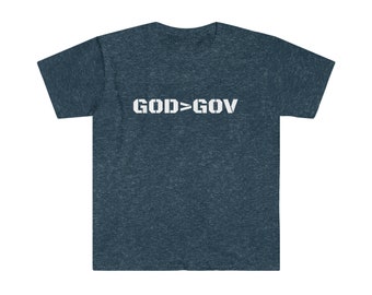 God is greater than Gov  T-shirt