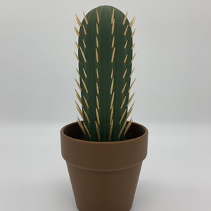 Cactus Toothpick Holder | Free Shipping | Great Gift | Perfect for Parties | Custom Colors | Personalized