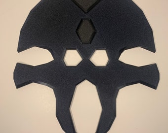 Maschera nera Oldschool RuneScape / Regalo OSRS RuneScape / Accessori RuneScape / Alta qualità