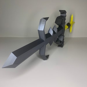 Saradomin Godsword OSRS Cosplay / RuneScape Prop Idee regalo / Alta qualità / Stampato in 3D