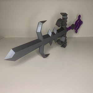 Antica spada divina OSRS Cosplay / RuneScape Prop Idee regalo / Alta qualità / Stampato in 3D