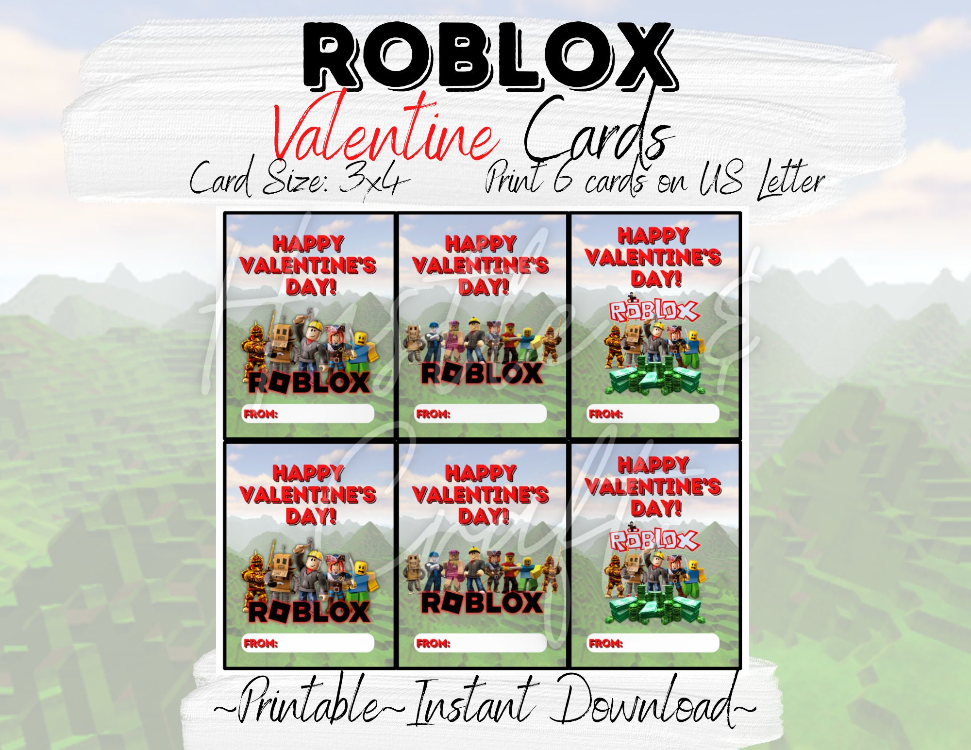 roblox-valentine-cards-for-kids-kids-valentine-cards-etsy