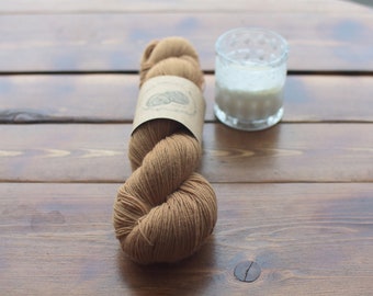 Buckskin ~ Superwash Merino Wool 4ply Fingering/Sock 437yrds 100g Naturally dyed with botanical materials.