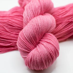 Hand Dyed Yarn / &quot;Daisy Sweets&quot;/ Fingering sock weight-4 Ply-437 yards-400 meters-Latah Valley Fiber Co Yarn
