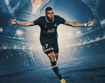 Kylian Mbappe - 4K Poster