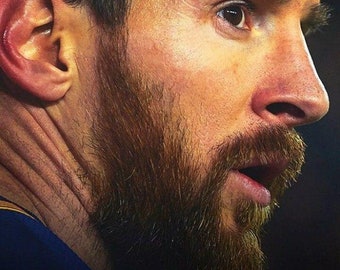 Lionel Messi - 4k Poster