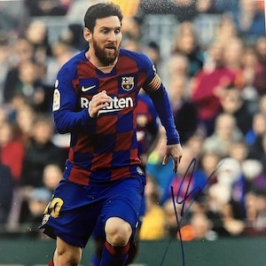 Lionel Messi Autogramm - 4K