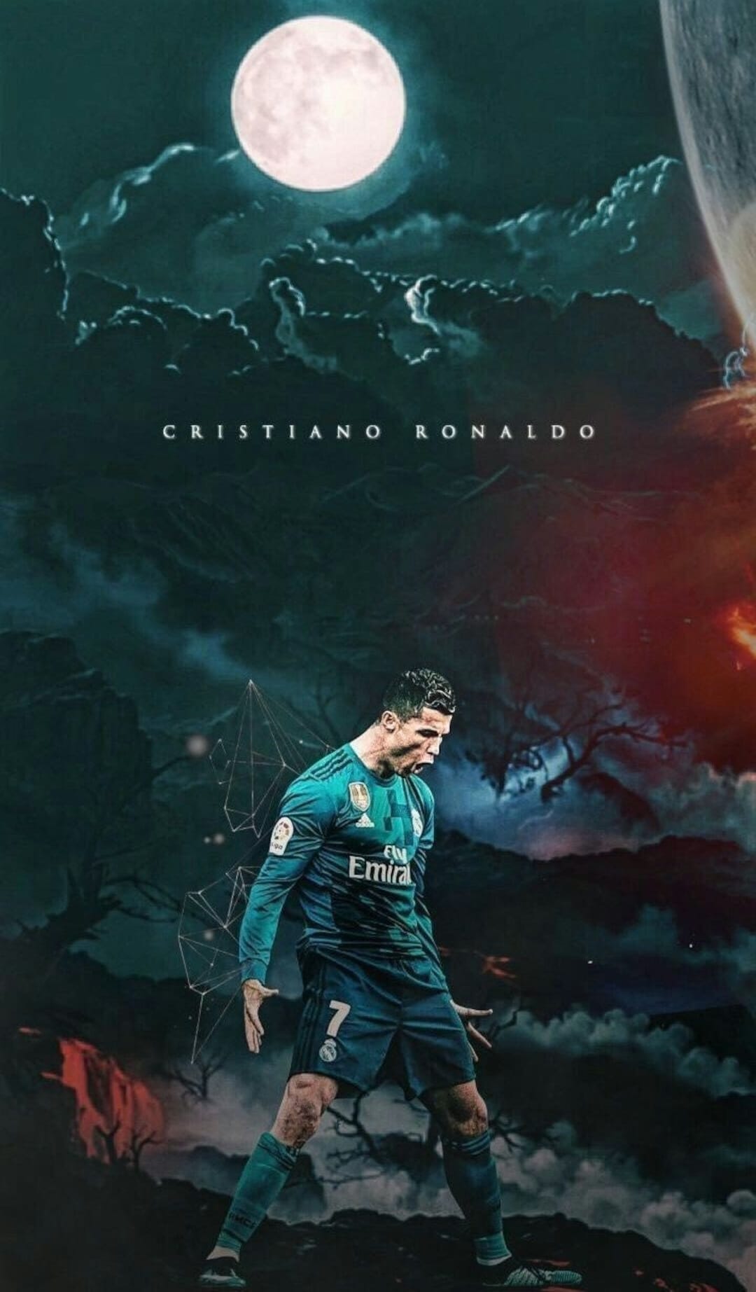 Download wallpaper wallpaper, sport, Cristiano Ronaldo, night