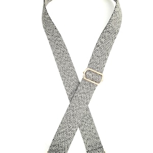 Black and White Bag - Guitar - Camera - Strap Great for Crossbody Up to 49" Adjustable. Two D Rings Included.