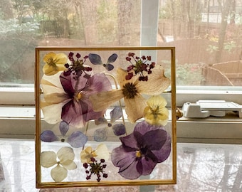 Pressed flower frame 10