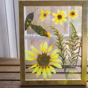 Pressed flower frame 7