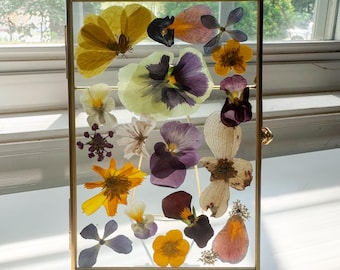 Pressed flower frame 8
