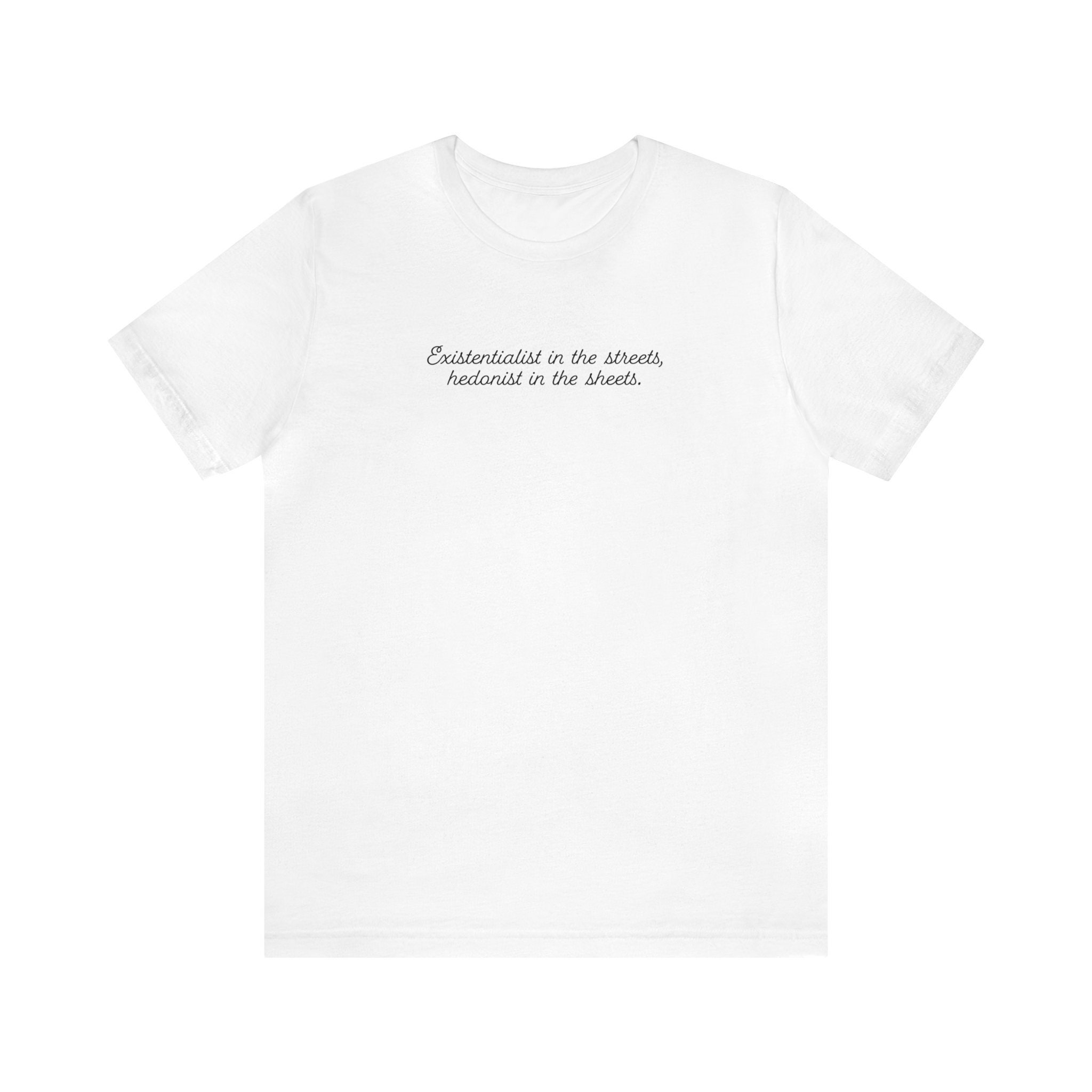 PHILO Unisex Jersey Short Sleeve Tee, Philosophy Humour