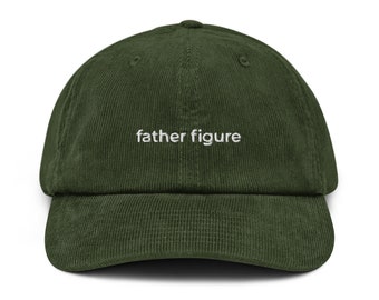 DADDY Corduroy Hat, Embroidered Hat, Cotton Hat, Funny Design, Cool Gift, Father's Day Gift