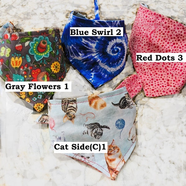 Cat-Kerchief/Kitten/Puppy Dog Kerchief Bandana Collar