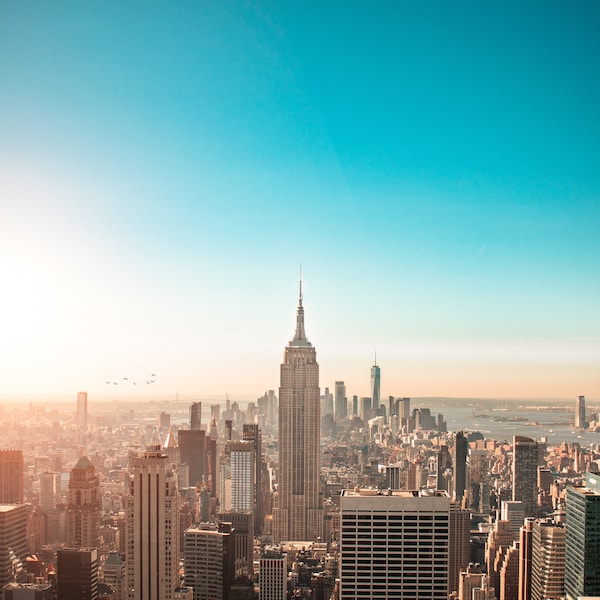 Stunning NYC Skyline featuring the Empire State Building