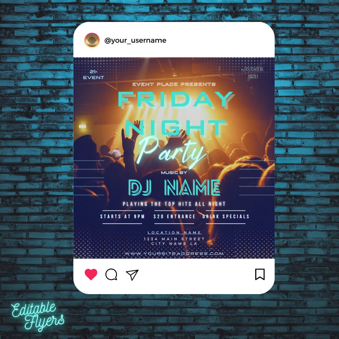 Image 2 for Free Block Party Flyer Template
