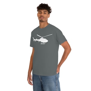 Airbus Eurocopter AS350, EC125, H125 Helicopter Unisex Heavy Cotton Tee