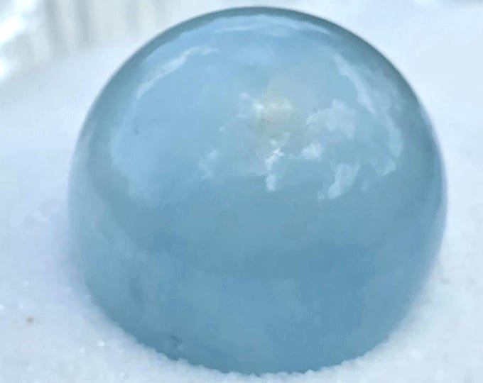 Aquamarine Crystal Sphere