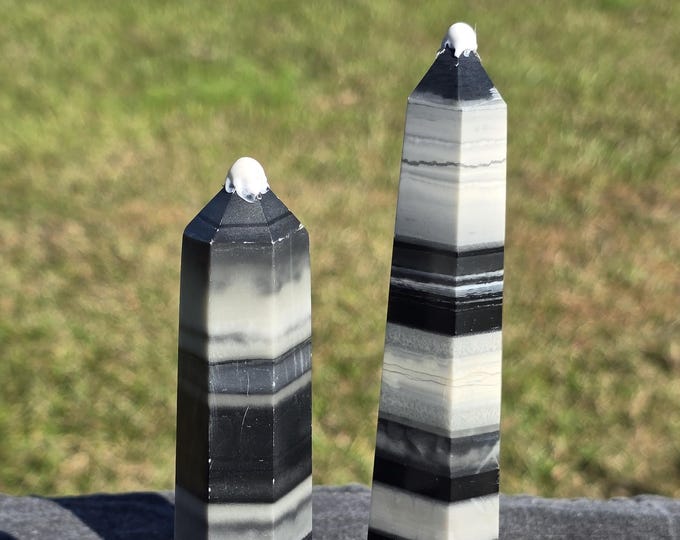 Taiji Jasper Crystal Tower