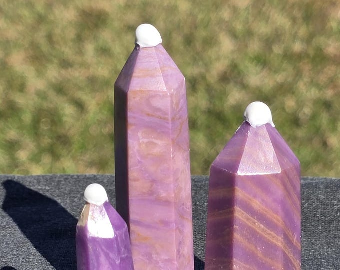 Phosphosiderite Crystal Towers