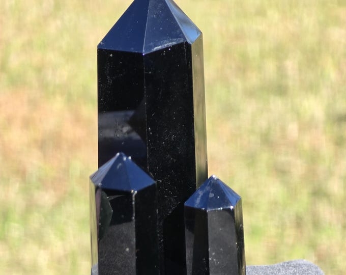 Obsidian Crystal Towers