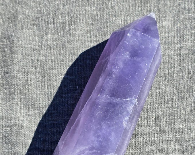Indigo Blue~Purple Fluorite Crystal Tower