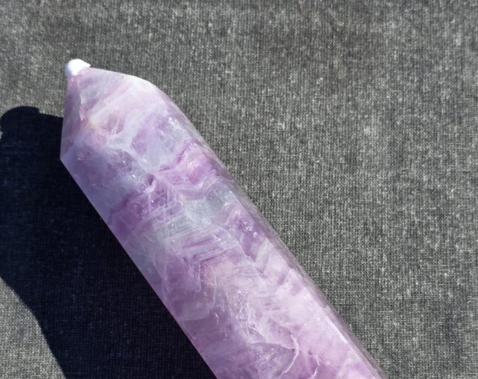 Thousand Layer Fluorite Crystal Tower