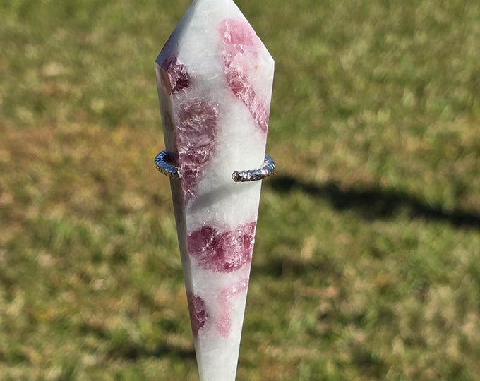 Elbaite Pink Tourmaline Crystal Wands