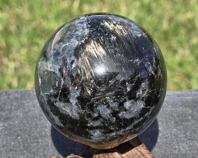 Astrophyllite Crystal Sphere