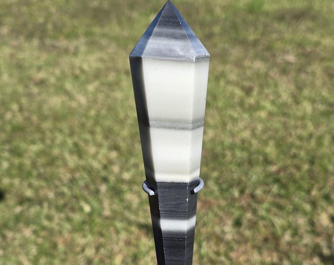 Taiji Jasper Crystal Wand