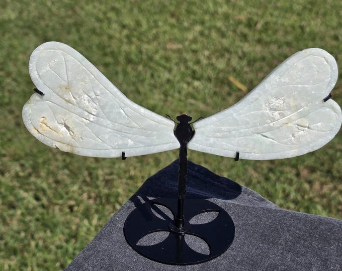 Caribbean Calcite Crystal Dragonfly Wings