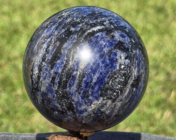 Sodalite Crystal Sphere