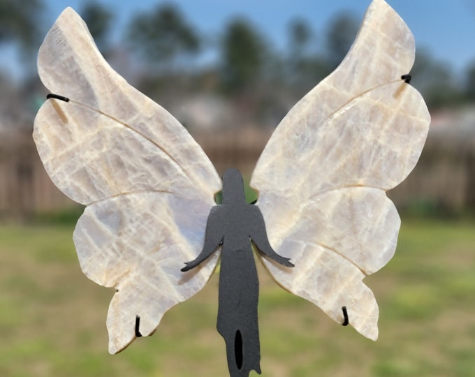 Moonstone Crystal Angel/Fairy Wings