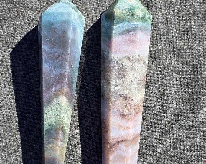 Ocean Jasper Crystal Wands