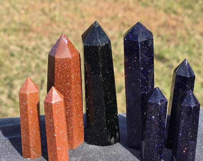 Sandstone aka Goldstone Crystal Towers