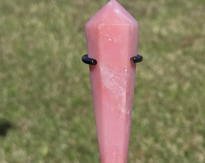 Mini Pink Opal Crystal Wand