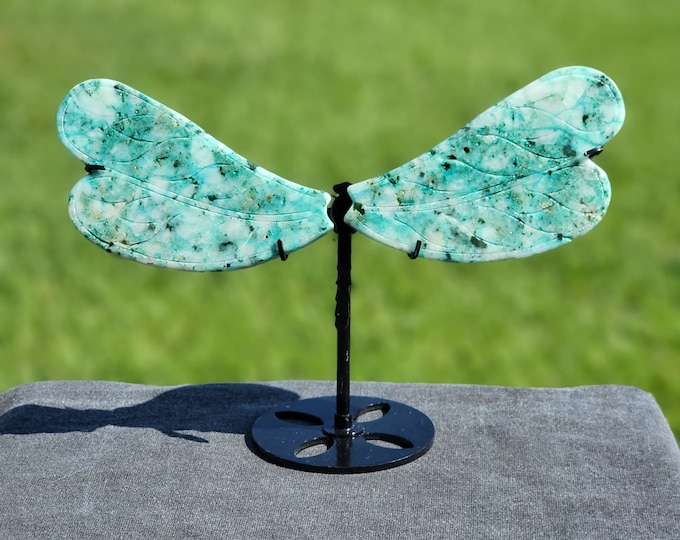 Phoenix Stone Crystal Dragonfly Wings