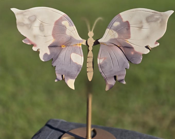 Mookaite Crystal Butterfly Wings