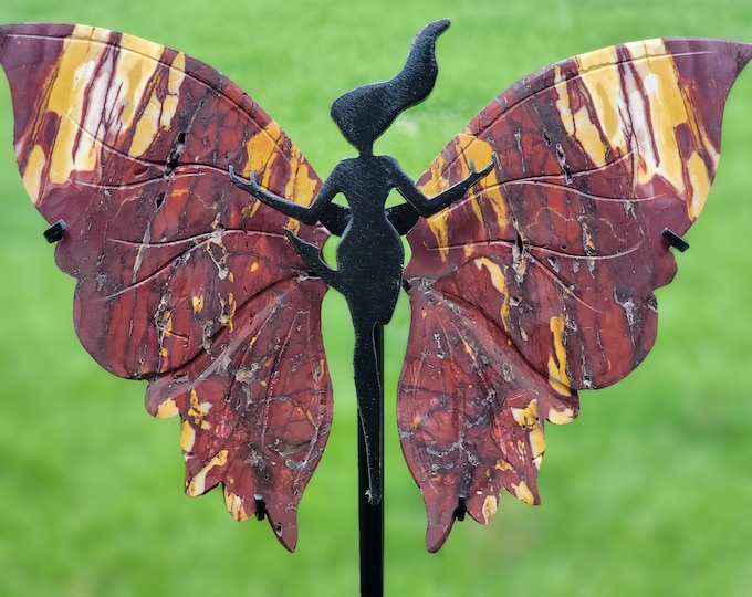 Mookaite Crystal Dancing Fairy Wings