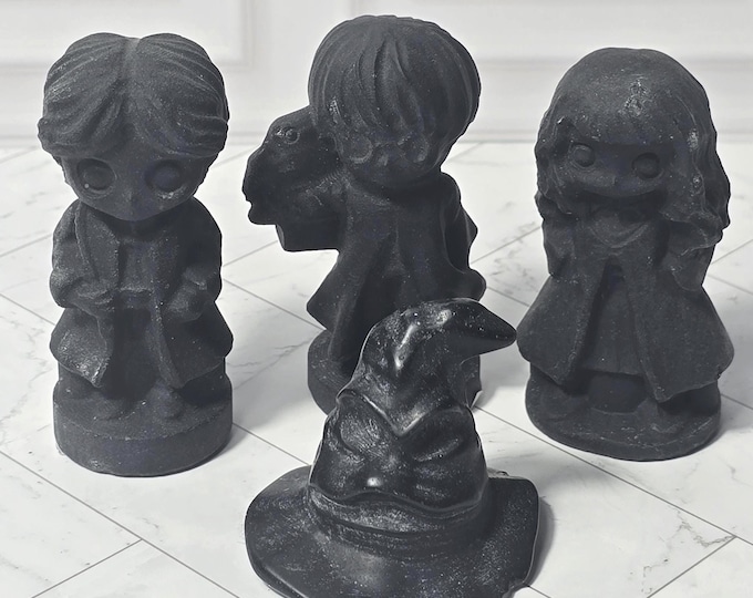 Black Obsidian Harry Potter Carvings