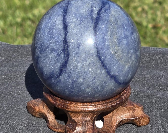 Blue Aventurine Crystal Sphere