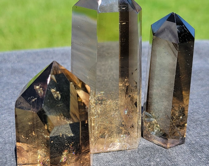 Smokey Citrine Crystal Towers