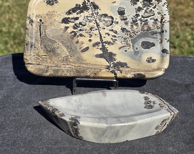 Picture Jasper Decorative Crystal Plates