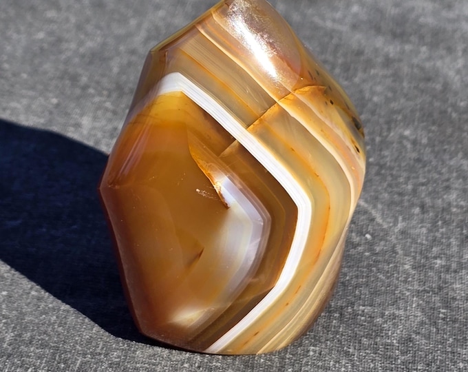 Mini Sardonyx Agate Crystal Flame