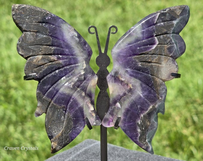Fluorite Root Crystal Butterfly Wings