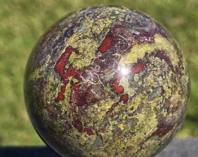 Dragons Blood Jasper Crystal Sphere