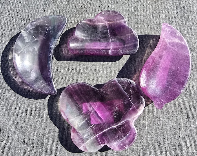 Decorative Fluorite Crystal Bowls